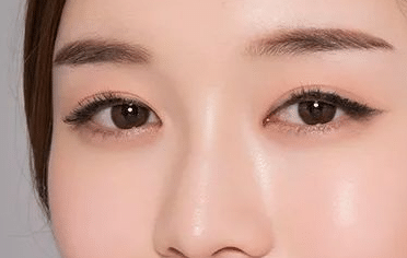 開眼角