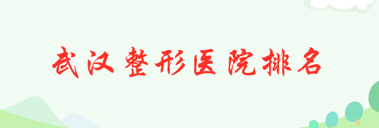 武漢整形醫(yī)院排名