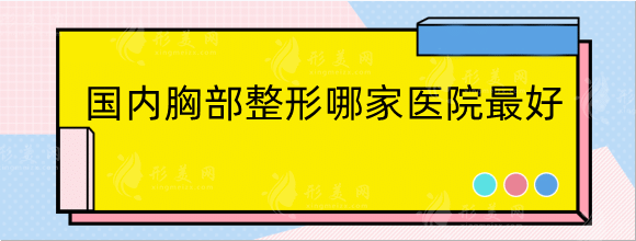 國(guó)內(nèi)胸部整形哪家醫(yī)院好？隆胸醫(yī)院排名+價(jià)格表！