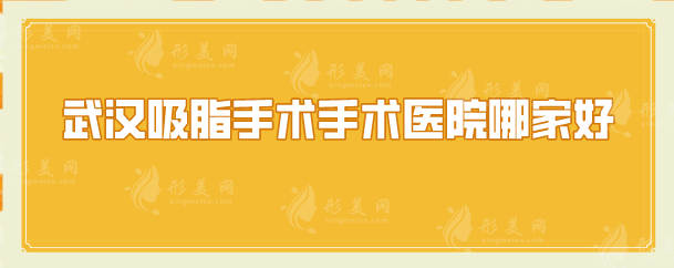 武漢吸脂手術(shù)手術(shù)醫(yī)院哪家好？近期熱度整形醫(yī)院排名更新